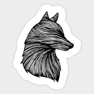 WOLF Sticker